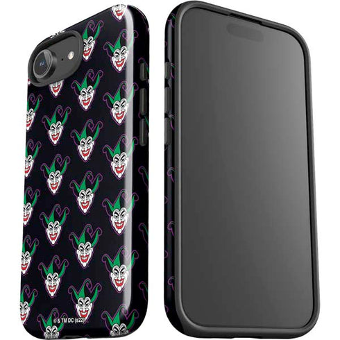 DC Comics The Joker Logo Pattern iPhone 16e Impact Case