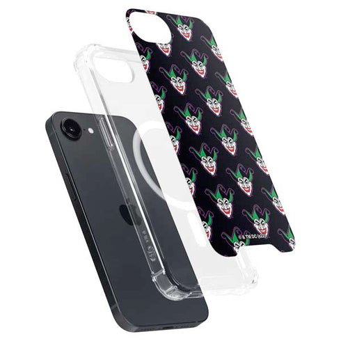 DC Comics The Joker Logo Pattern iPhone 16e MagSafe Case