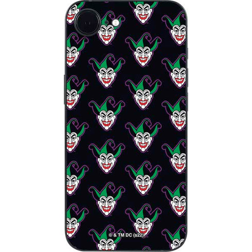 DC Comics The Joker Logo Pattern iPhone 16e Skin