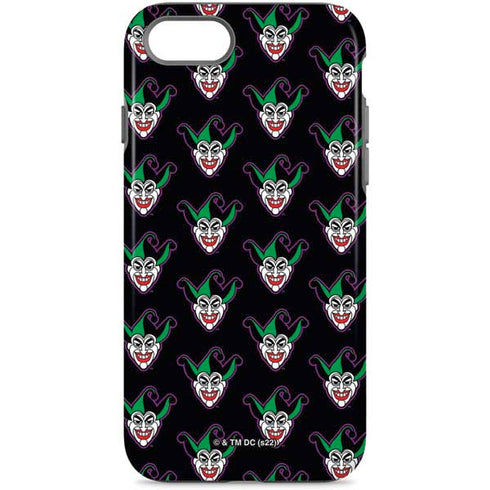 DC Comics The Joker Logo Pattern iPhone Cases