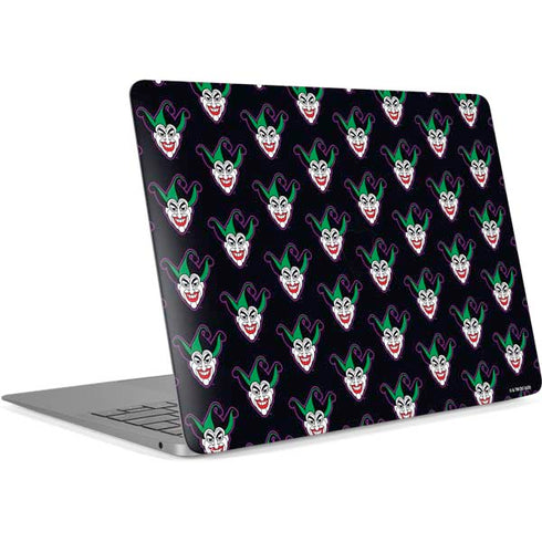 DC Comics The Joker Logo Pattern Apple MacBook Air Skin