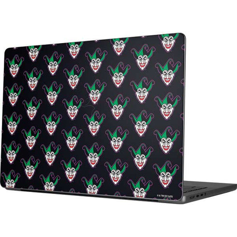 DC Comics The Joker Logo Pattern Apple MacBook Pro 14-inch Skin