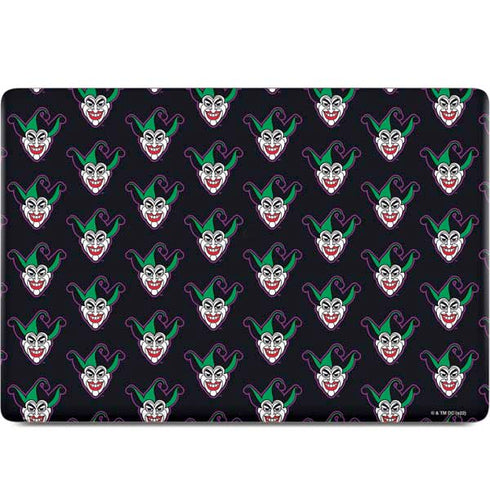 DC Comics The Joker Logo Pattern MacBook Skins
