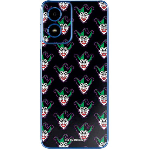 DC Comics The Joker Logo Pattern Moto G Play 4G (2024) Skin