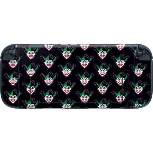 DC Comics The Joker Logo Pattern Nintendo Switch 2 (2025) with Joy-Con Skin