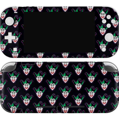 DC Comics The Joker Logo Pattern Nintendo Skins