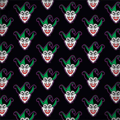 DC Comics The Joker Logo Pattern PlayStation 4 Gold Wireless Headset Skin