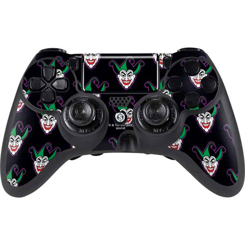 DC Comics The Joker Logo Pattern PlayStation PS4 Skins