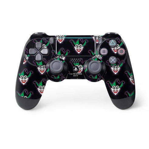DC Comics The Joker Logo Pattern PlayStation PS4 Skins