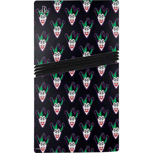 DC Comics The Joker Logo Pattern PS5 Pro Bundle Skin