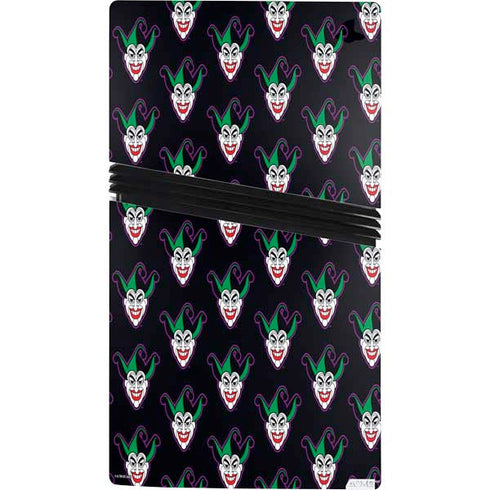 DC Comics The Joker Logo Pattern PS5 Pro Bundle Skin