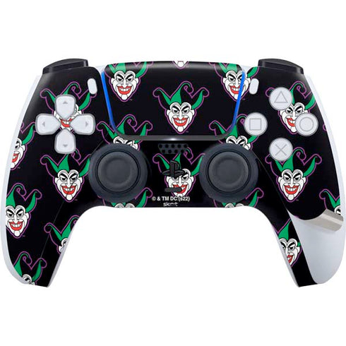 DC Comics The Joker Logo Pattern PS5 Pro Bundle Skin