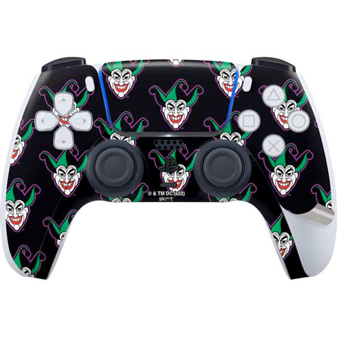 DC Comics The Joker Logo Pattern PS5 Pro Disk Bundle Skin
