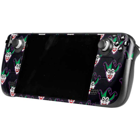 DC Comics The Joker Logo Pattern Steam Deck Handheld Gaming Computer OLED Skin