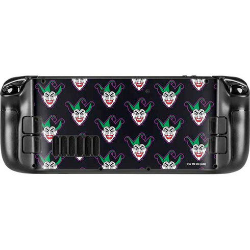 DC Comics The Joker Logo Pattern Steam Deck Handheld Gaming Computer OLED Skin