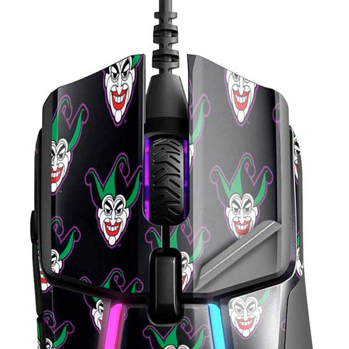 DC Comics The Joker Logo Pattern SteelSeries Rival 600 Gaming Mouse Skin