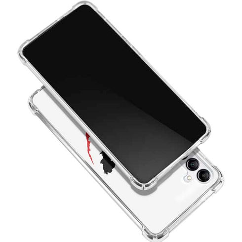 The Dark Knight Joker face Gabb Phone 4 Clear Case