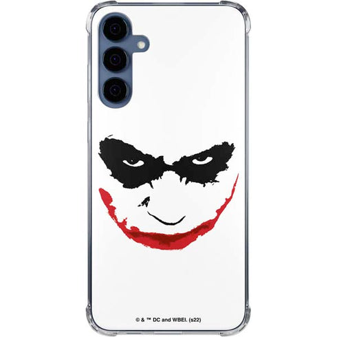 The Dark Knight Joker face Galaxy A55 5G Clear Case