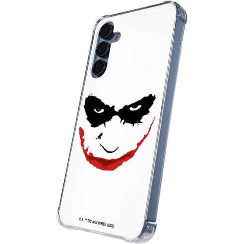 The Dark Knight Joker face Galaxy A55 5G Clear Case