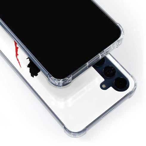 The Dark Knight Joker face Galaxy A55 5G Clear Case