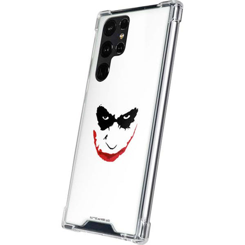 The Dark Knight Joker face Galaxy S23 Ultra Clear Case