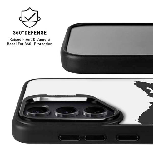 The Dark Knight Joker face Galaxy S24 FE Kickstand Case