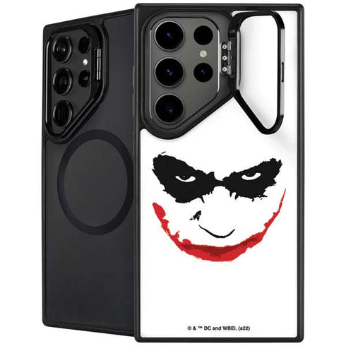 The Dark Knight Joker face Galaxy S24 Ultra Kickstand Case