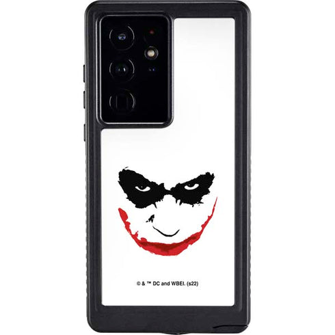 The Dark Knight Joker face Galaxy S24 Ultra Waterproof Case