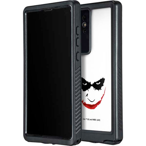 The Dark Knight Joker face Galaxy S24 Ultra Waterproof Case