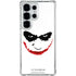The Dark Knight Joker face Galaxy S25 Ultra Clear Case