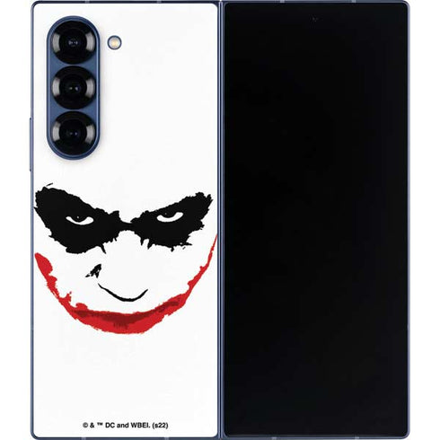 The Dark Knight Joker face Galaxy Z Fold6 Skin