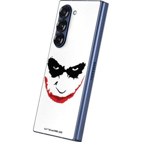 The Dark Knight Joker face Galaxy Z Fold6 Skin
