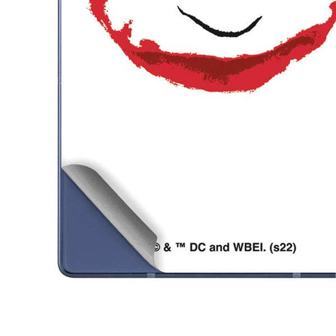 The Dark Knight Joker face Galaxy Z Fold6 Skin