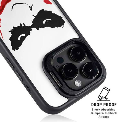 The Dark Knight Joker face iPhone 14 Pro Kickstand Case