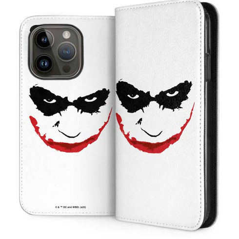 The Dark Knight Joker face iPhone 15 Pro Folio Case