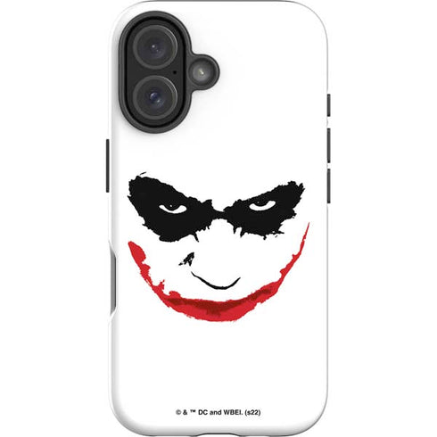 The Dark Knight Joker face iPhone 16 Impact Case