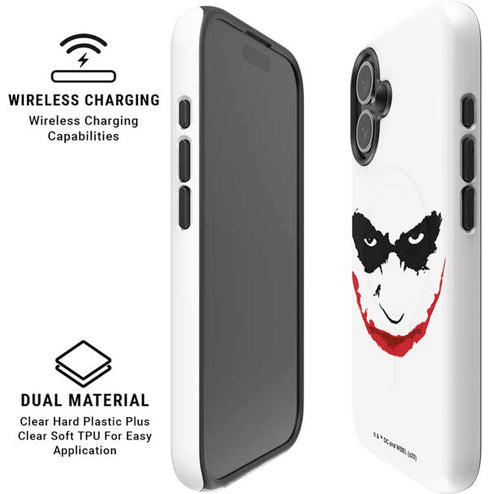 The Dark Knight Joker face iPhone 16 Magsafe Impact Case