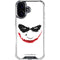 The Dark Knight Joker face iPhone 16 Plus Clear Case