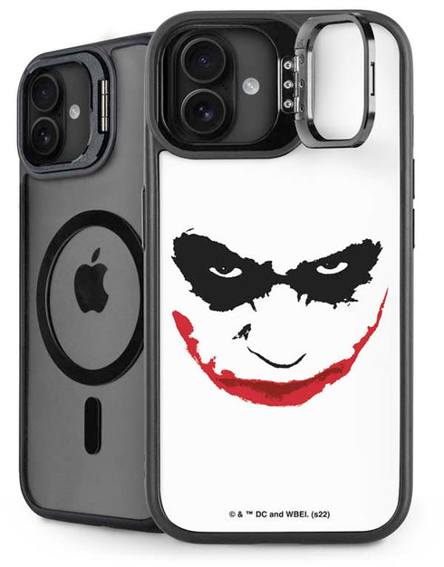 The Dark Knight Joker face iPhone 16 Plus Kickstand Case