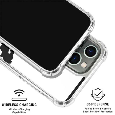 The Dark Knight Joker face iPhone 16 Pro Clear Case