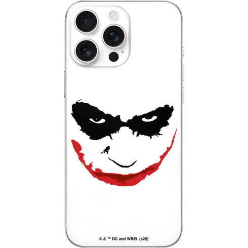 The Dark Knight Joker face iPhone 16 Pro Max Skin