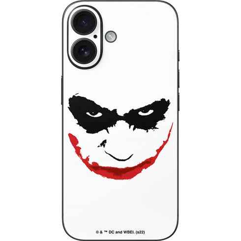 The Dark Knight Joker face iPhone 16 Skin