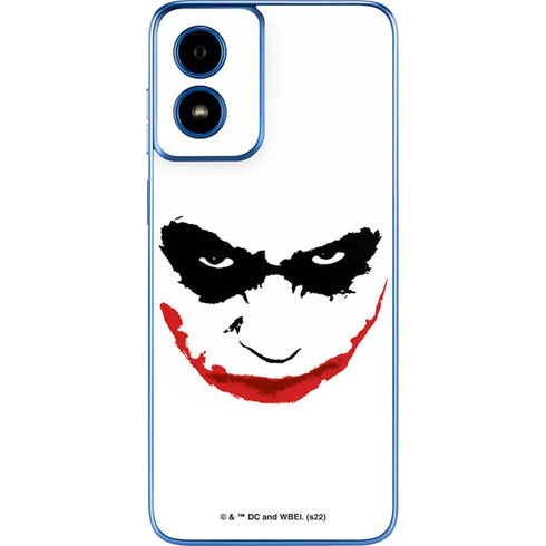 The Dark Knight Joker face Moto G Play 4G (2024) Skin