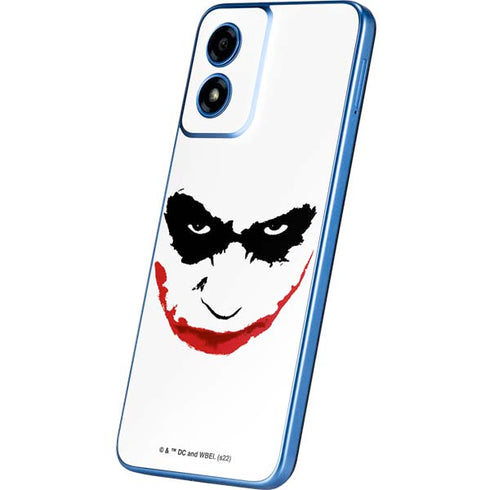 The Dark Knight Joker face Moto G Play 4G (2024) Skin