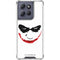 The Dark Knight Joker face Moto G Stylus 5G (2025) Clear Case