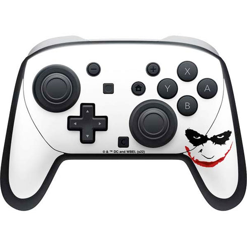 The Dark Knight Joker face Nintendo Switch 2 (2025) Pro Controller Skin