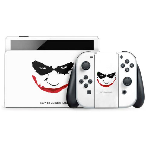 The Dark Knight Joker face Nintendo Skins