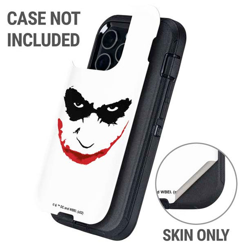 The Dark Knight Joker face Otterbox Defender iPhone Skin