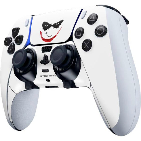 The Dark Knight Joker face PS5 DualSense Edge Pro Controller Skin