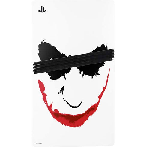 The Dark Knight Joker face PS5 Pro Bundle Skin